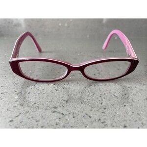 OCCHI 2007 Pink Eyeglasses Frames ONLY 45-14-130 Oval purple kids